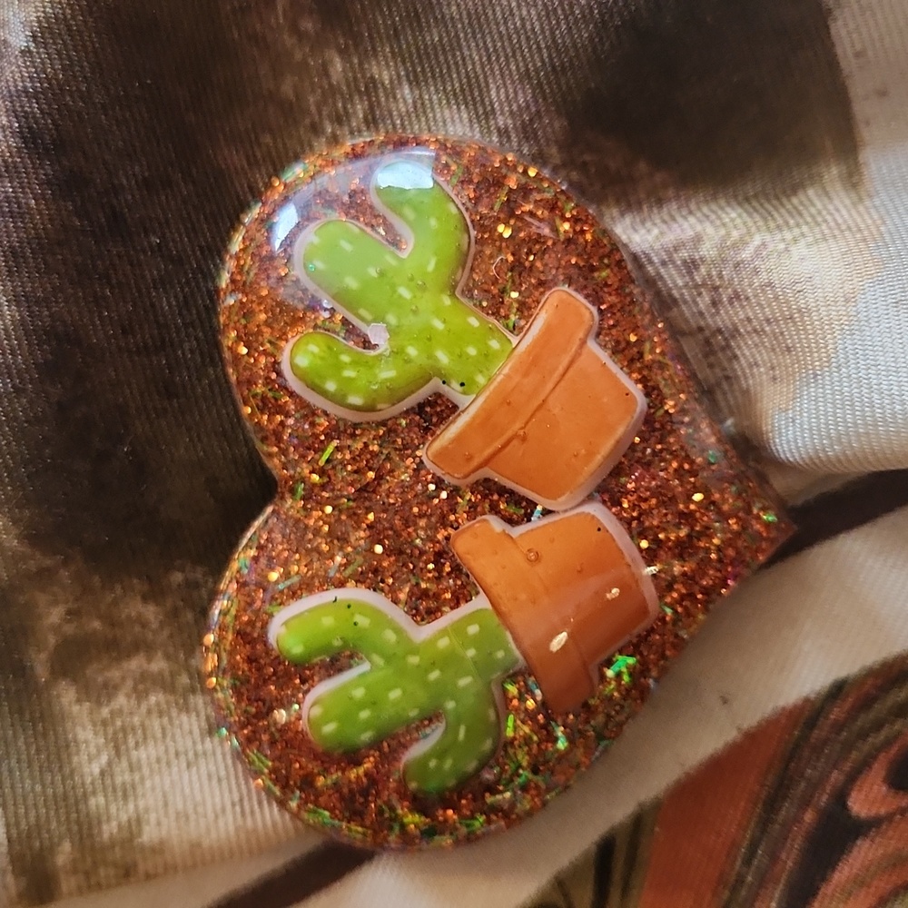 CACTUS BROOCH